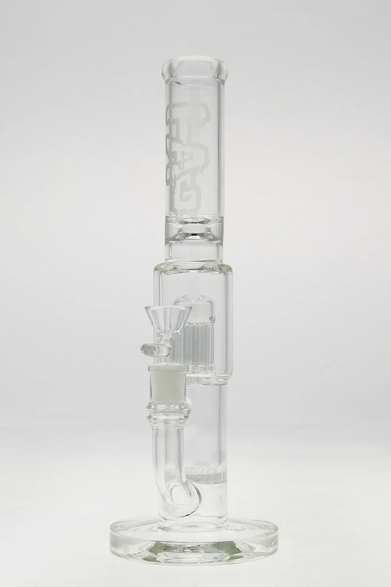 TAG - 12" Single Honeycomb to Fixed 8 Arm Tree Bong 44x4MM (14MM Female) - Image 2