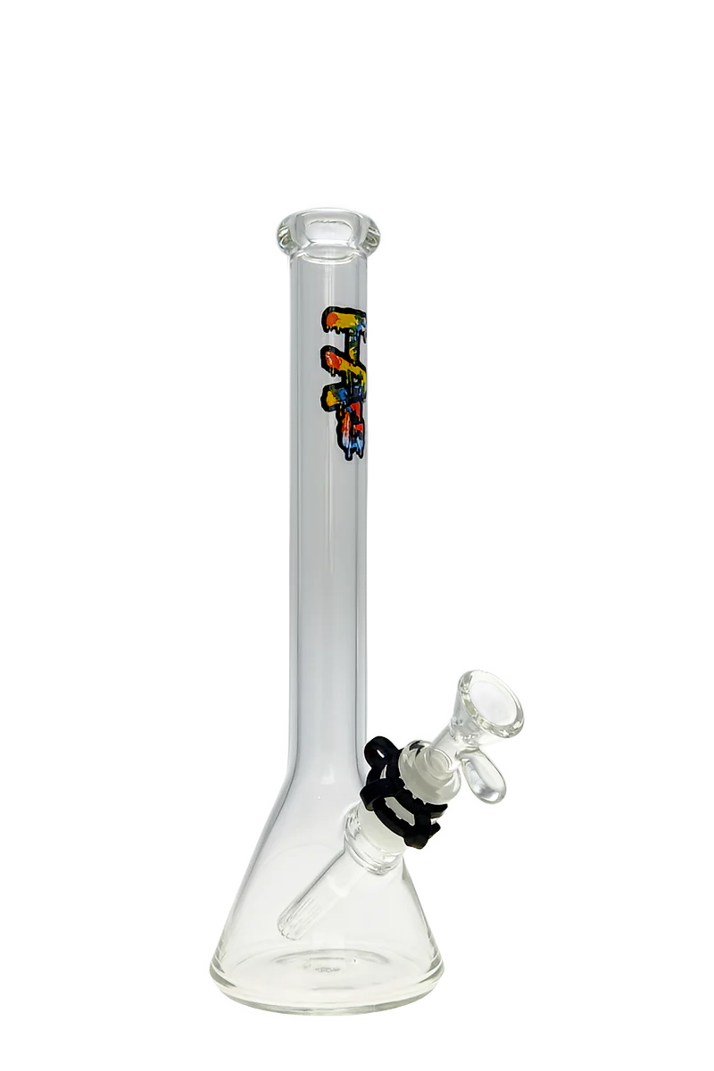 TAG - 12" Beaker Bong 32x4MM - 18/14MM Downstem (3.25") - Image 8