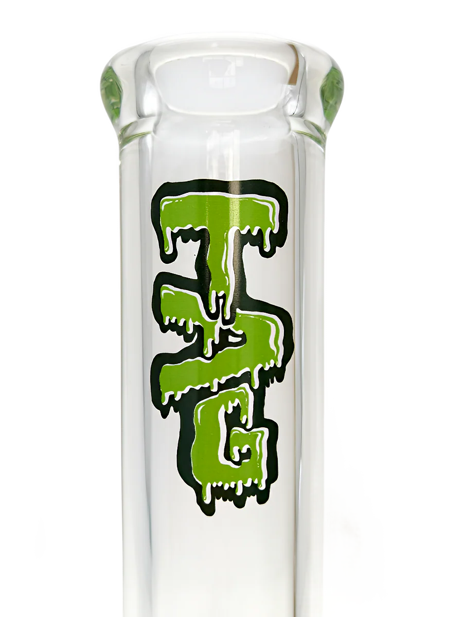 TAG - 12" Beaker Bong 50x7MM - 18/14MM Downstem (4.25") - Image 15