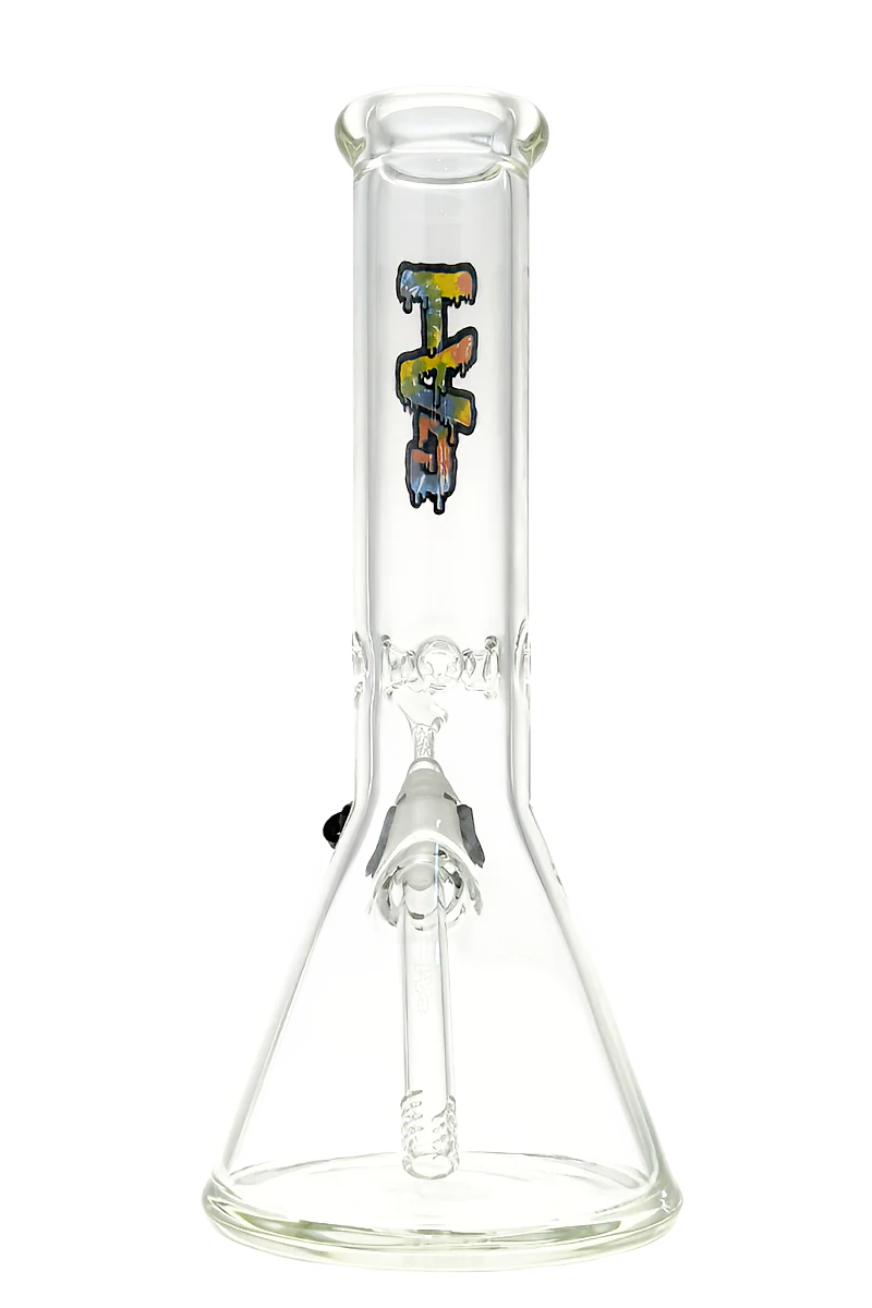 TAG - 12" Beaker Bong 50x7MM - 18/14MM Downstem (4.25") - Image 8