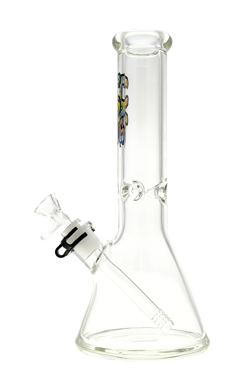 TAG - 12" Beaker Bong 50x7MM - 18/14MM Downstem (4.25") - Image 9