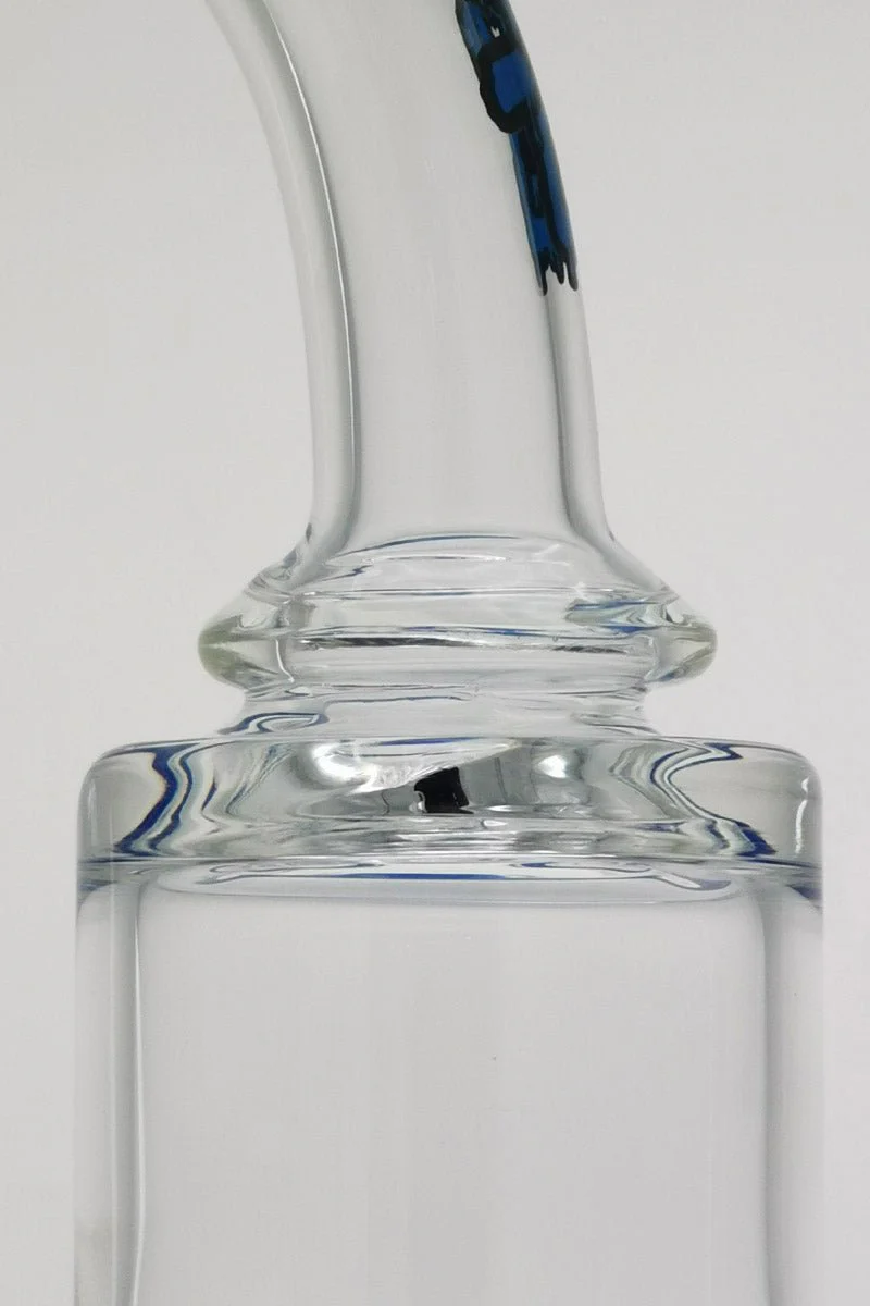 TAG - 12" Bent Neck Double Honeycomb with Spinning Splashguard Bong 65x5MM (18MM Female) - Image 7