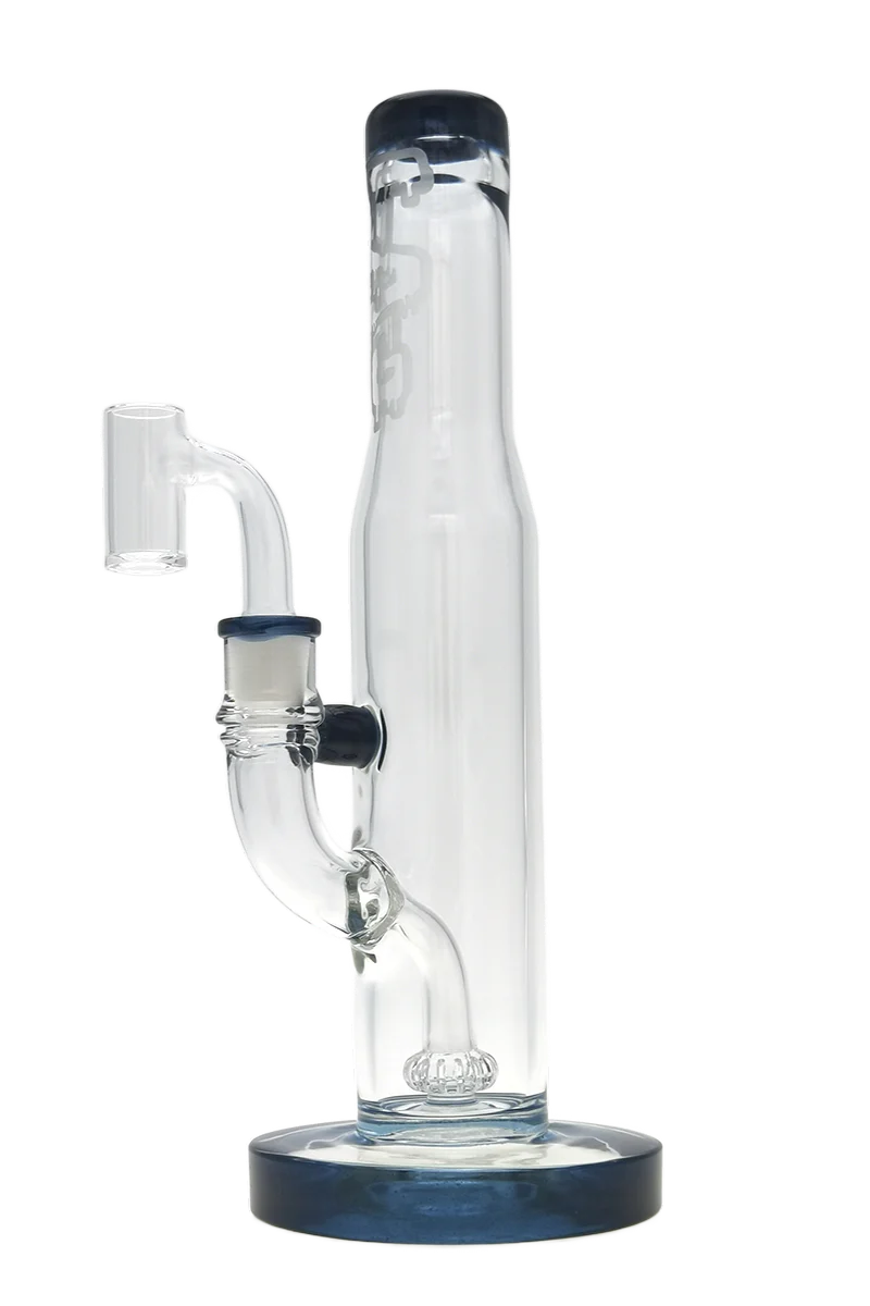 TAG - 12" Fixed Showerhead Straight Tube Bong (14MM Female) - Image 4