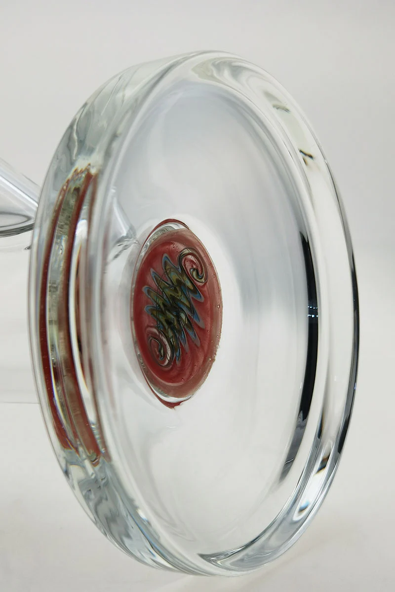 TAG - 12" Straight Tube Bong 44x4MM - 18/14MM Downstem (3.50") - Image 13