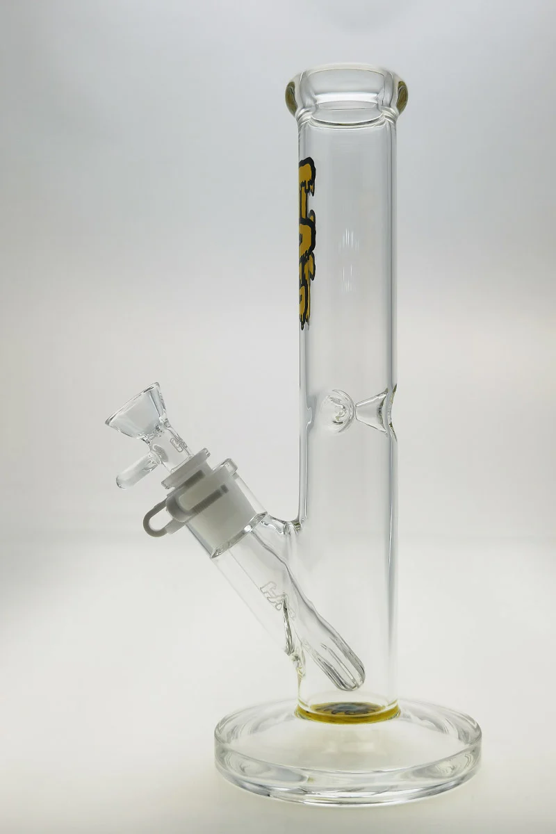 TAG - 12" Straight Tube Bong 44x4MM - 18/14MM Downstem (3.50") - Image 16