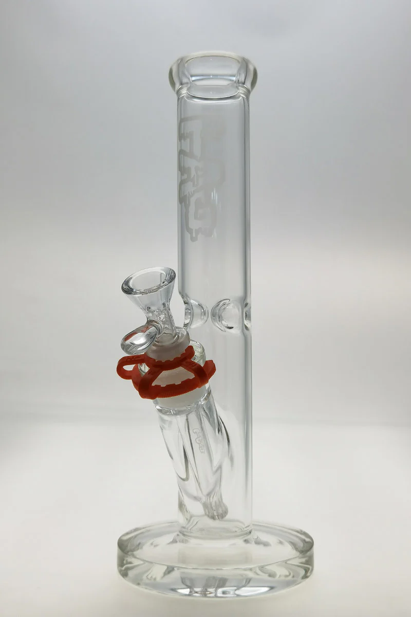 TAG - 12" Straight Tube Bong 44x4MM - 18/14MM Downstem (3.50") - Image 29