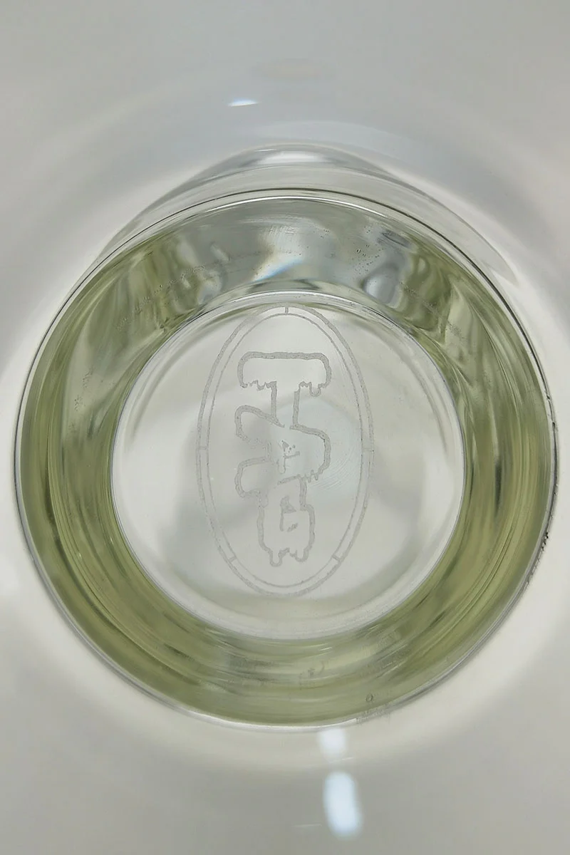 TAG - 12" Straight Tube Bong 44x6MM - 18/14MM Downstem (3.50") - Image 13