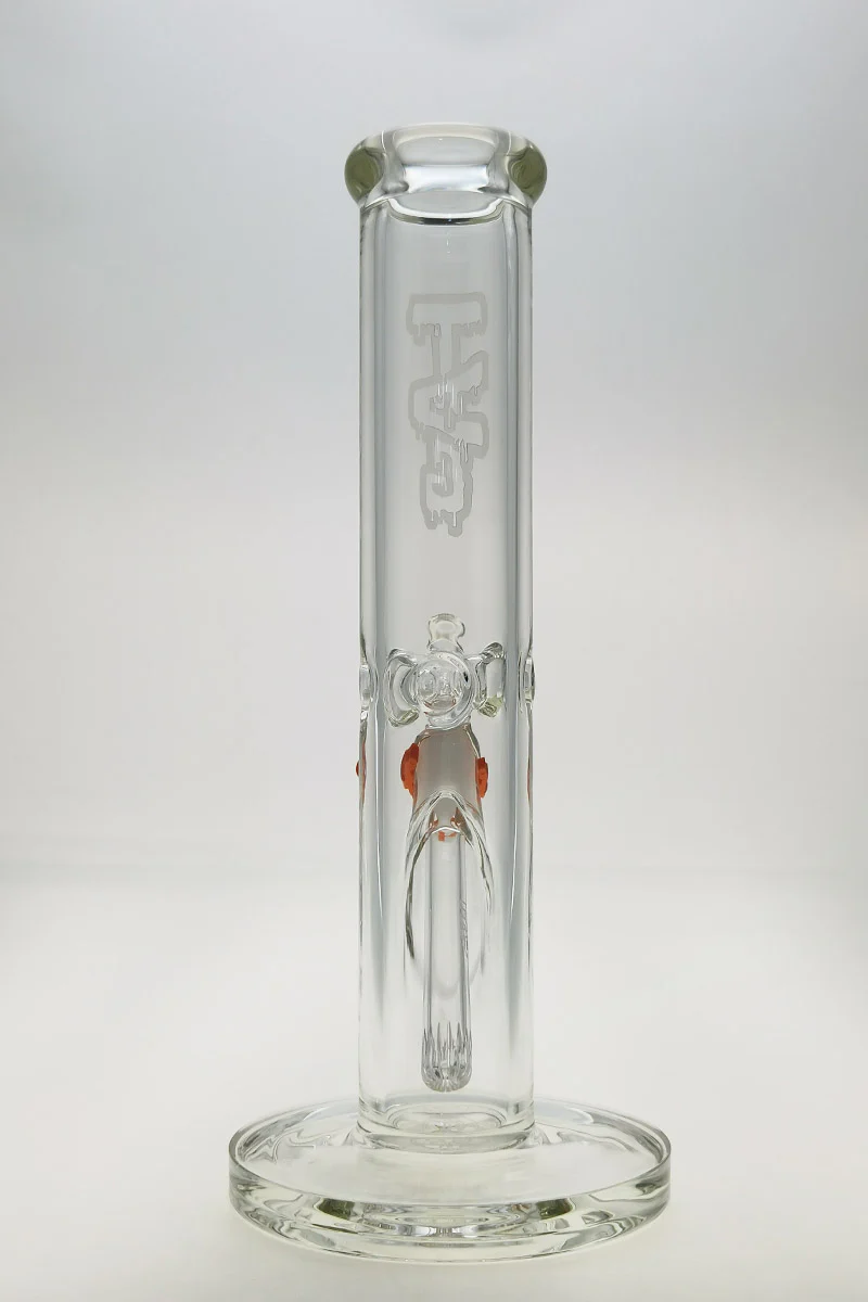 TAG - 12" Straight Tube Bong 50x7MM - 18/14MM Downstem (3.75") - Image 4