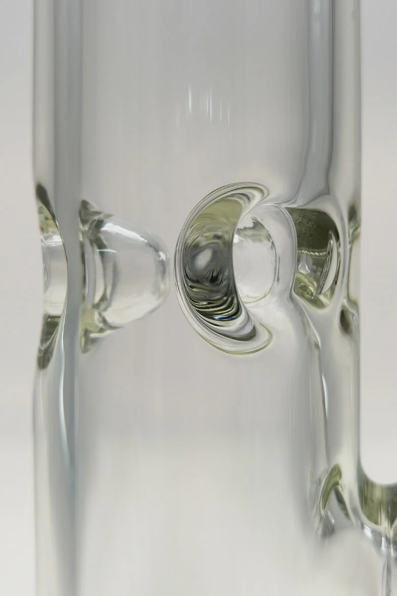 TAG - 12" Straight Tube Bong 50x7MM - 18/14MM Downstem (3.75") - Image 9