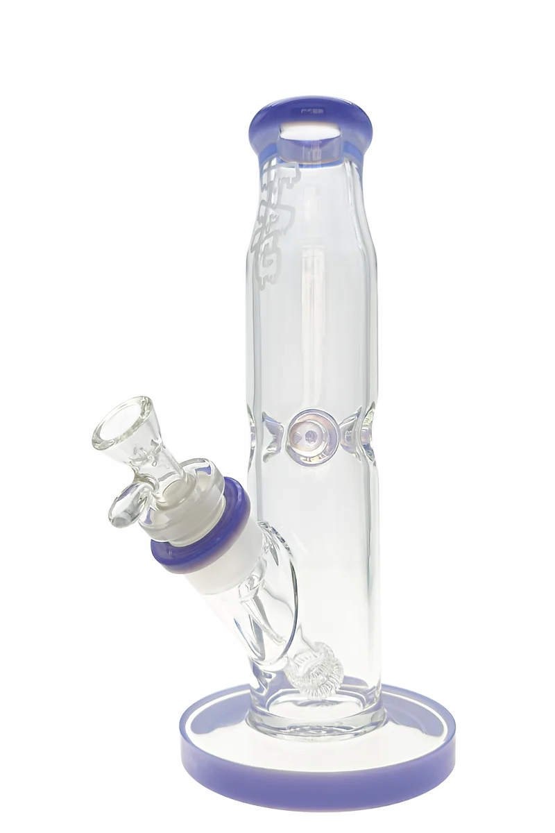 TAG - 12" Straight Tube Bong 65x7MM - 28/18MM Downstem (3.50") - Image 14