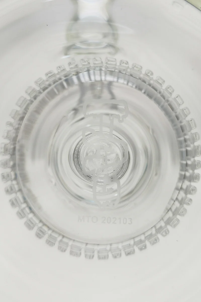TAG - 12" Super Slit Matrix Diffuser Bong (100x5MM Can) (18MM Female) - Image 10