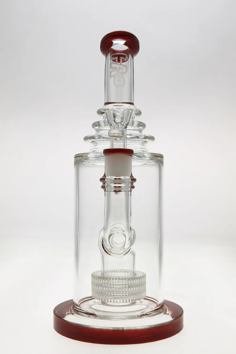 TAG - 12" Super Slit Matrix Diffuser Bong (100x5MM Can) (18MM Female) - Image 95