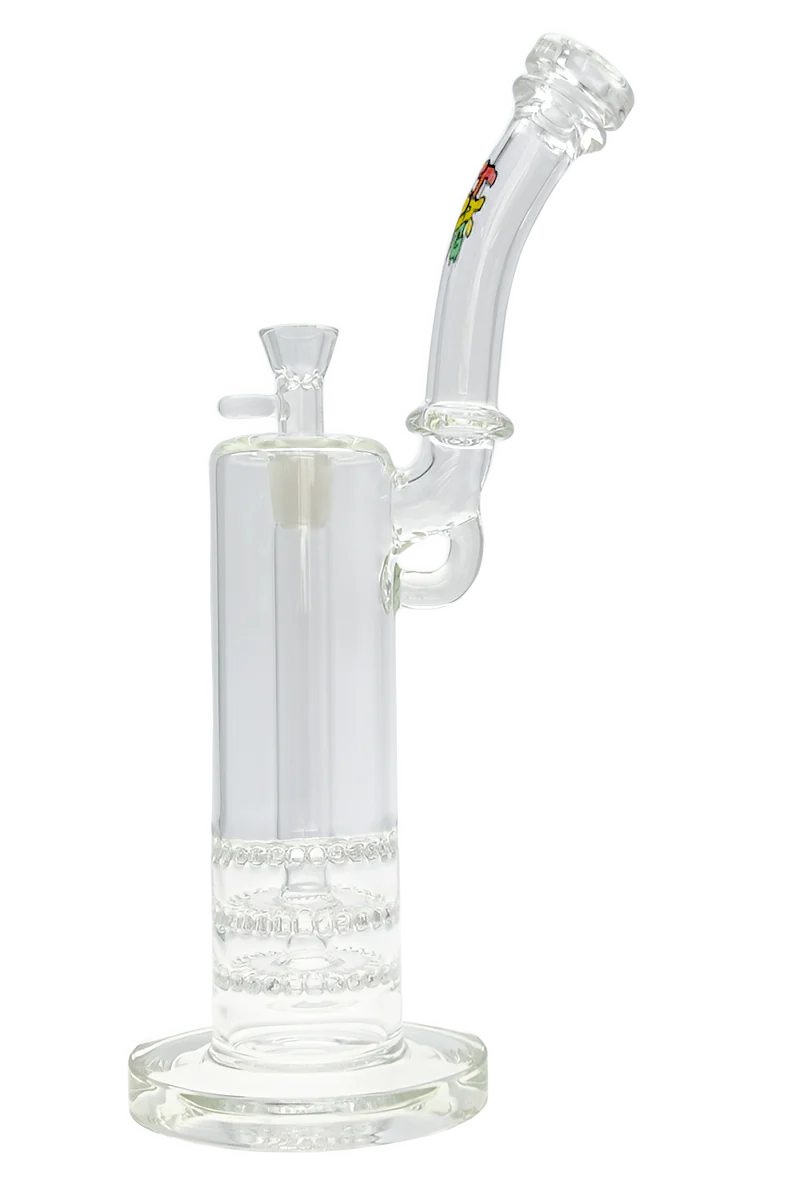 TAG - 14" Triple Ratchet Bubbler Bong 65x5MM (18MM Female) - Image 6