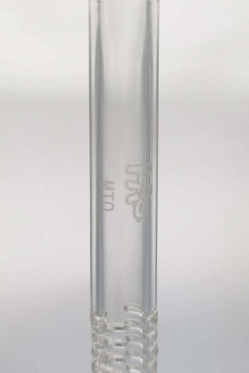 TAG - 14/10MM 6 Row x 2 (36 Hole) Open End Gridded Super Slit Bong Downstem - Image 15