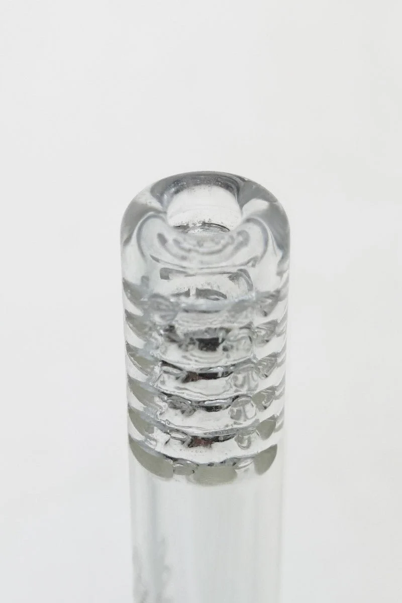 TAG - 14/10MM 6 Row x 2 (36 Hole) Open End Gridded Super Slit Bong Downstem - Image 5