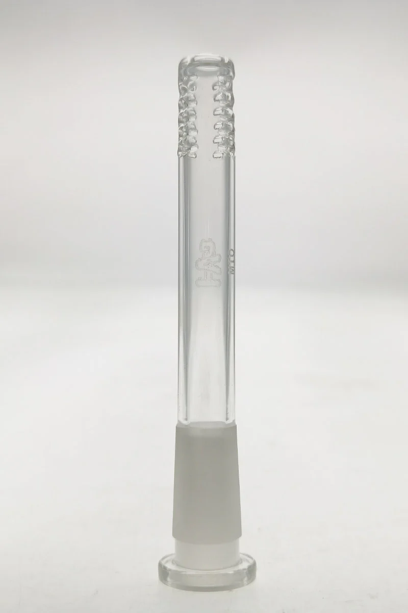 TAG - 14/10MM 6 Row x 2 (36 Hole) Open End Gridded Super Slit Bong Downstem - Image 9