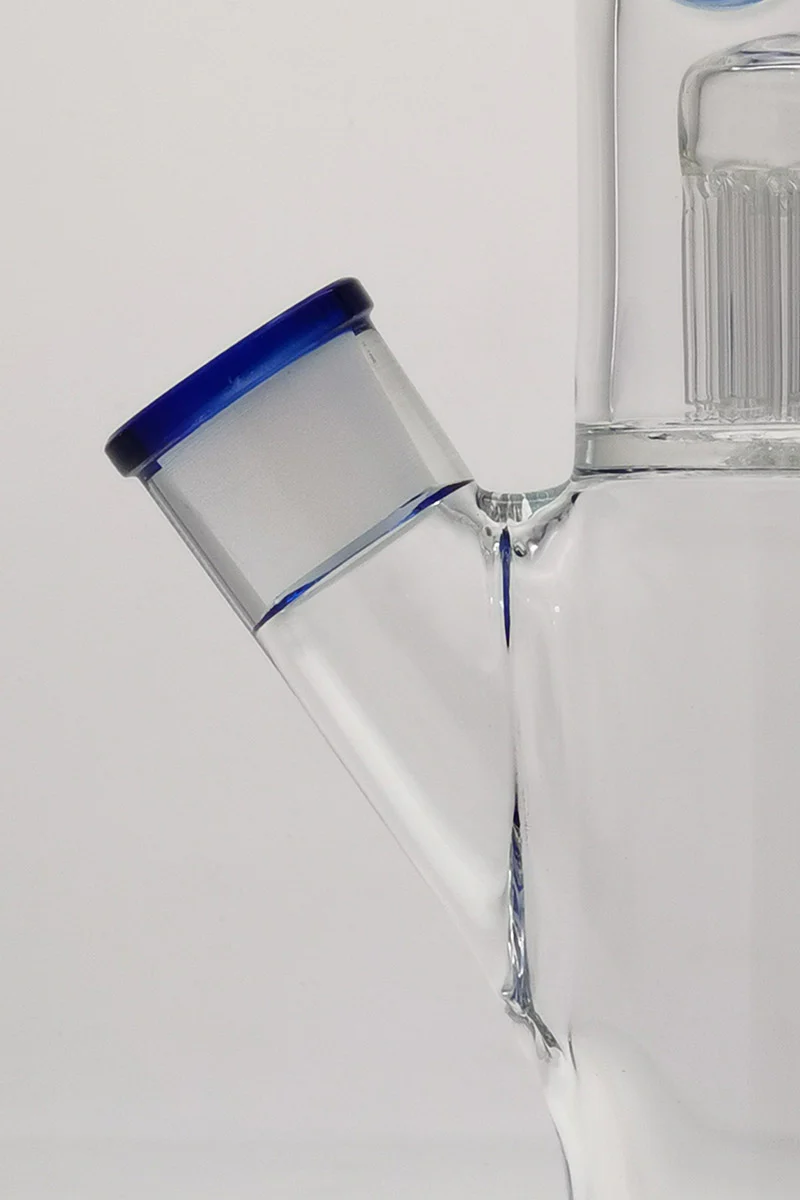 TAG - 13" 6 Arm Tree Straight Tube Bong 50x5MM - 18/14MM Downstem (3.50") - Image 11