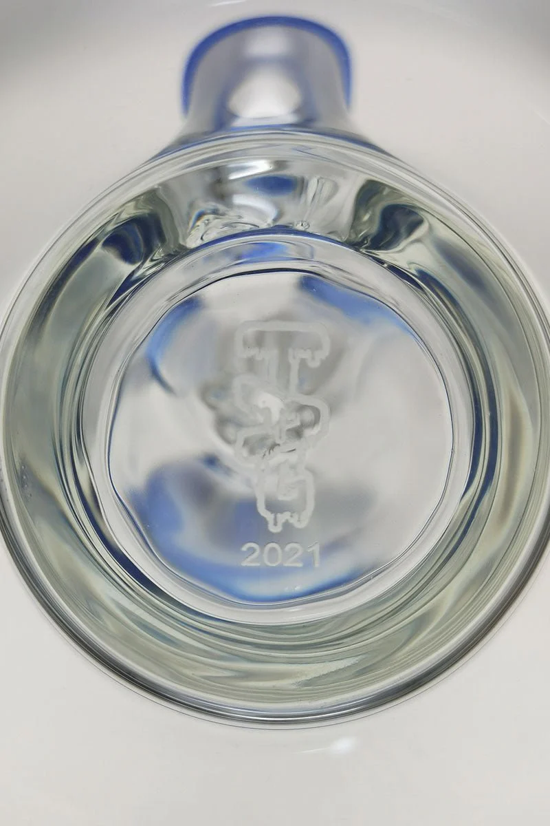 TAG - 13" 6 Arm Tree Straight Tube Bong 50x5MM - 18/14MM Downstem (3.50") - Image 13
