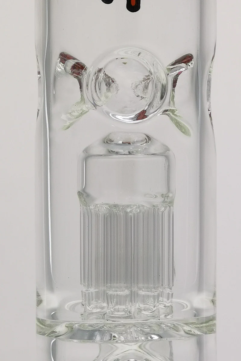 TAG - 13" 6 Arm Tree Straight Tube Bong 50x5MM - 18/14MM Downstem (3.50") - Image 18