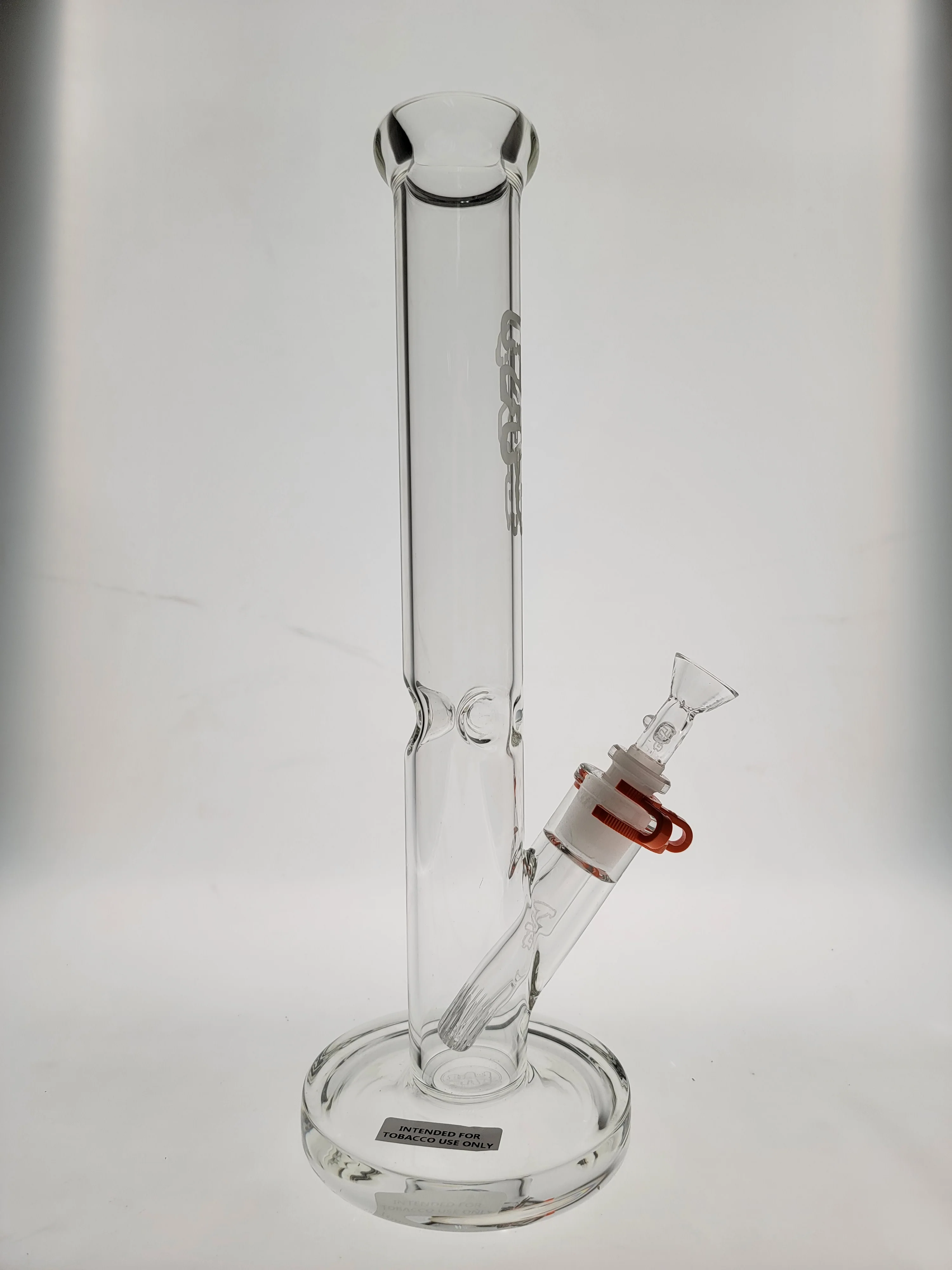 TAG - 14" Straight Tube Bong 44x4MM - 18/14MM Downstem (3.50") - Image 5