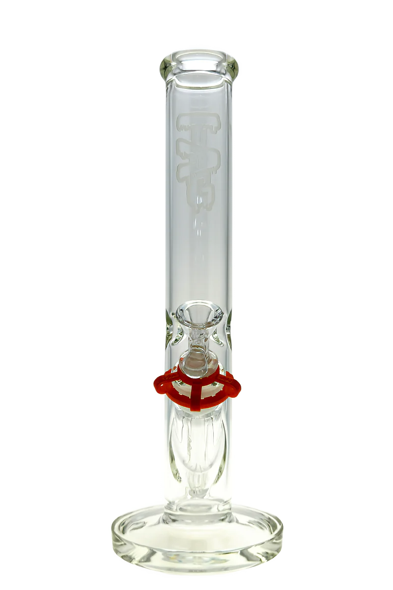TAG - 14" Straight Tube Bong 50x5MM - 18/14MM Downstem (4.00") - Image 7