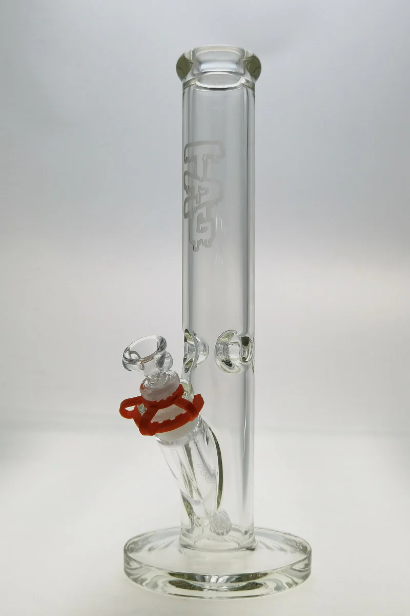 TAG - 14" Straight Tube Bong 50x9MM - 18/14MM Downstem (4.00") - Image 14