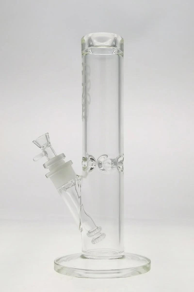 TAG - 14" Straight Tube Bong 65x7MM - 28/18MM Downstem (4.00") - Image 11