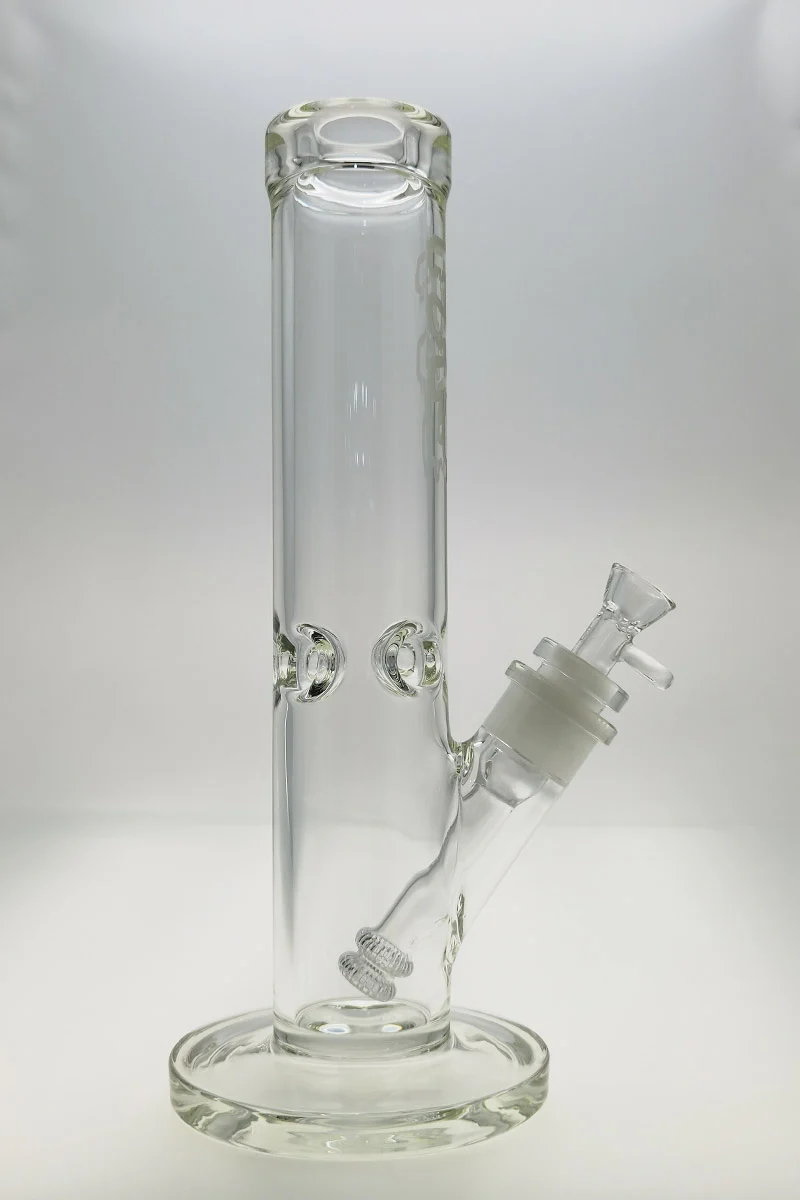 TAG - 14" Straight Tube Bong 65x7MM - 28/18MM Downstem (4.00") - Image 12