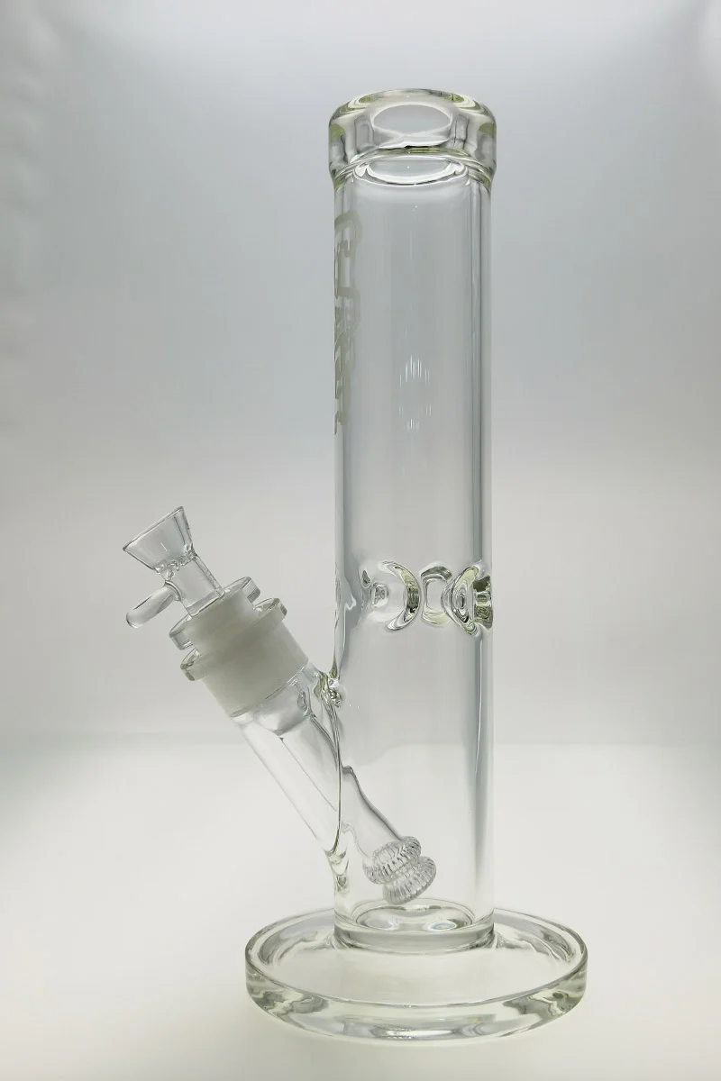 TAG - 14" Straight Tube Bong 65x7MM - 28/18MM Downstem (4.00") - Image 14