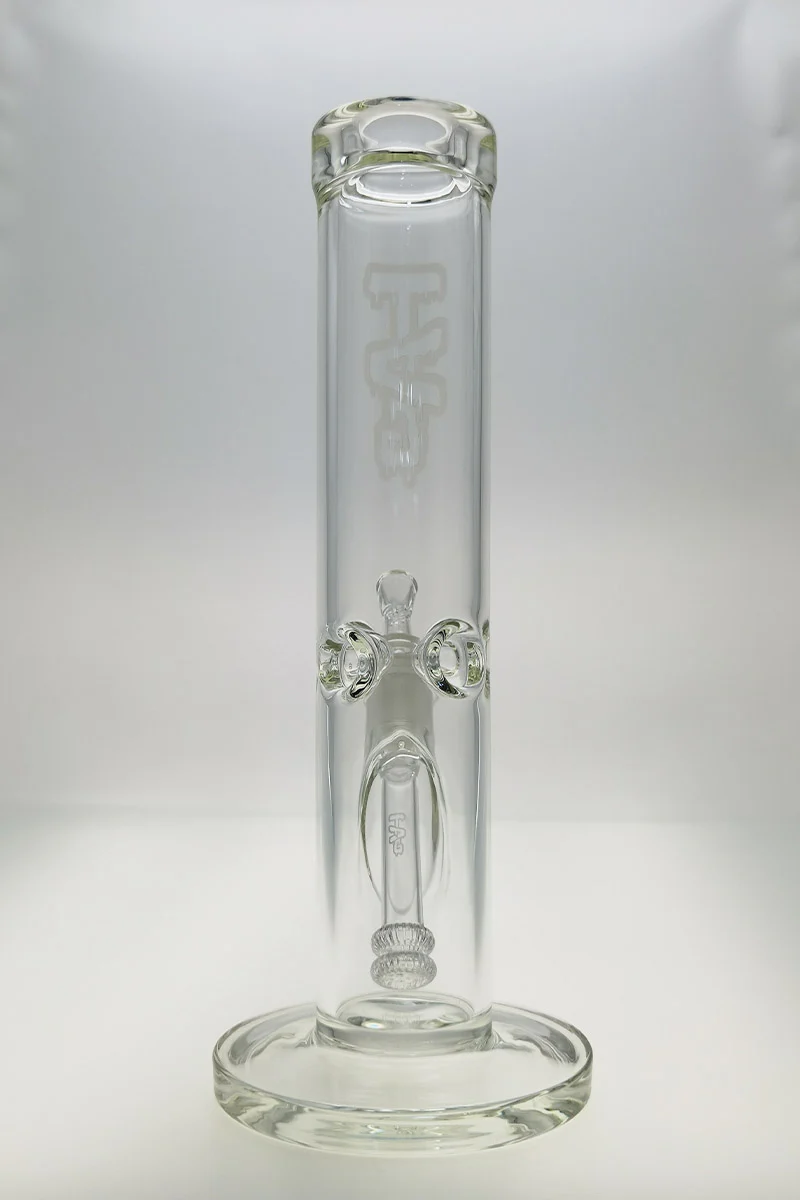 TAG - 14" Straight Tube Bong 65x7MM - 28/18MM Downstem (4.00") - Image 15