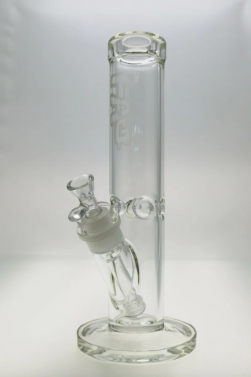 TAG - 14" Straight Tube Bong 65x7MM - 28/18MM Downstem (4.00") - Image 16