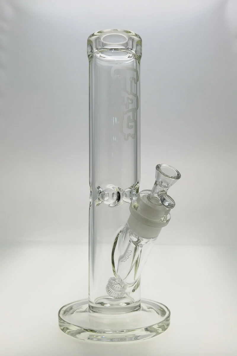 TAG - 14" Straight Tube Bong 65x7MM - 28/18MM Downstem (4.00") - Image 17