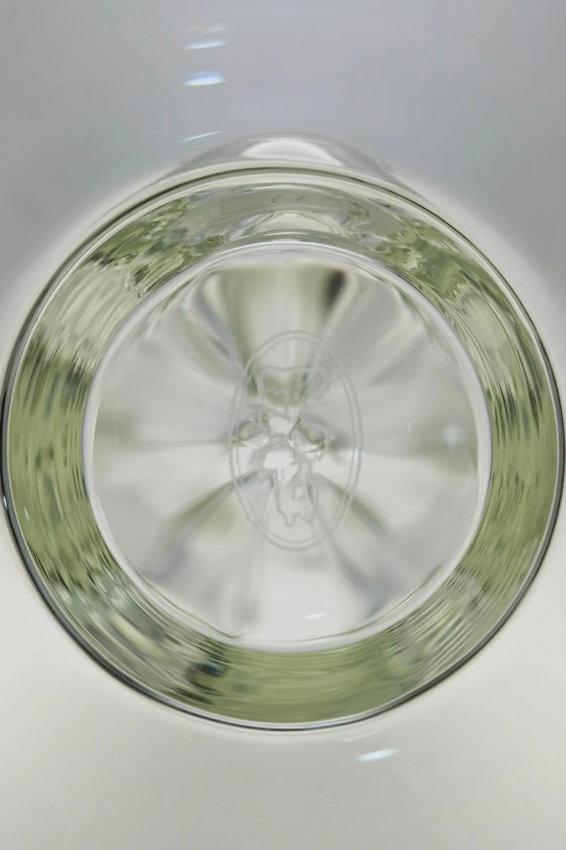 TAG - 14" Straight Tube Bong 65x7MM - 28/18MM Downstem (4.00") - Image 24