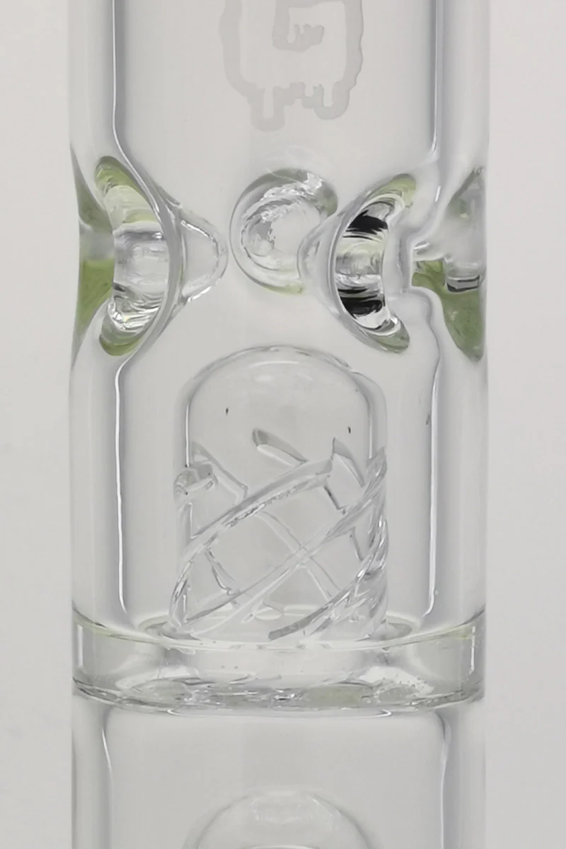 TAG - 14" Super Slit UFO Beaker Bong 50x7MM - 18/14MM Downstem (4.25") - Image 3