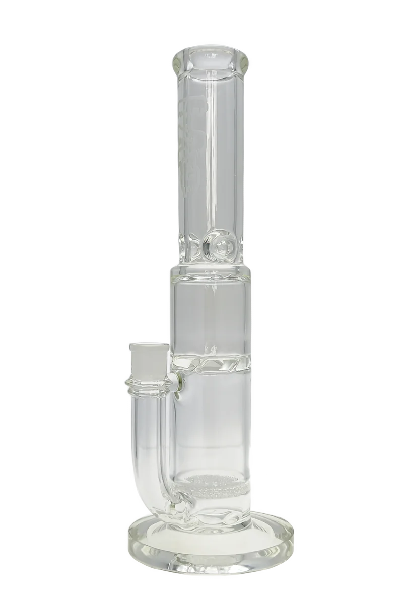 TAG - 15" Single Fritted Disc to Spinning Splash Guard Bong - 7MM - Image 15