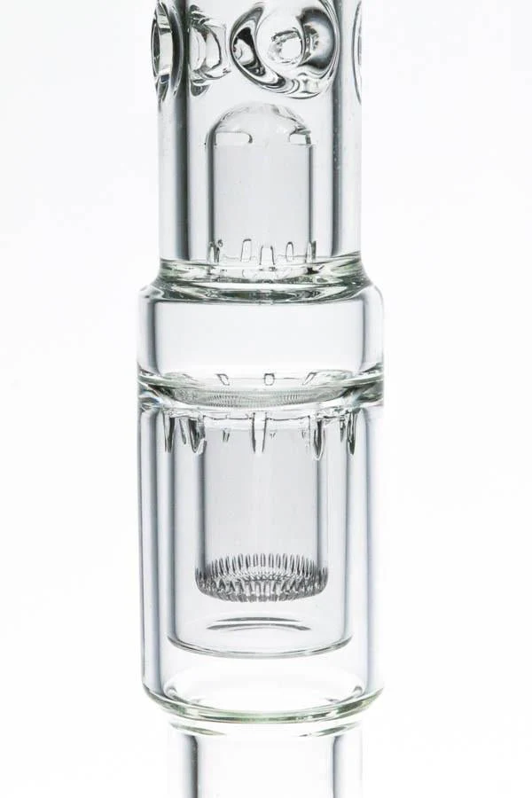 TAG - 20" Interior Showerhead Beaker Bong with Dome Splashguard - 7MM - 18/18MM Downstem - Image 8