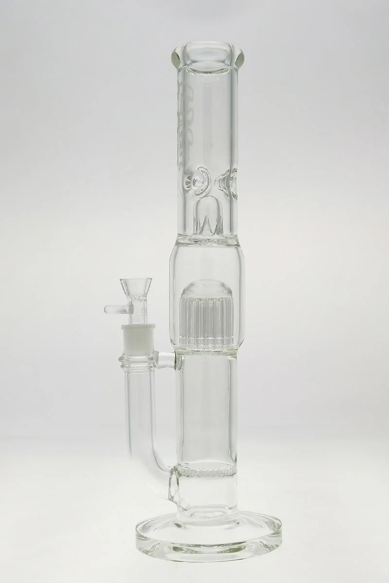 TAG - 16" Single Honeycomb to Fixed 12 Arm Tree w/ Dome Splash Guard Bong 50x7MM (18MM Female)