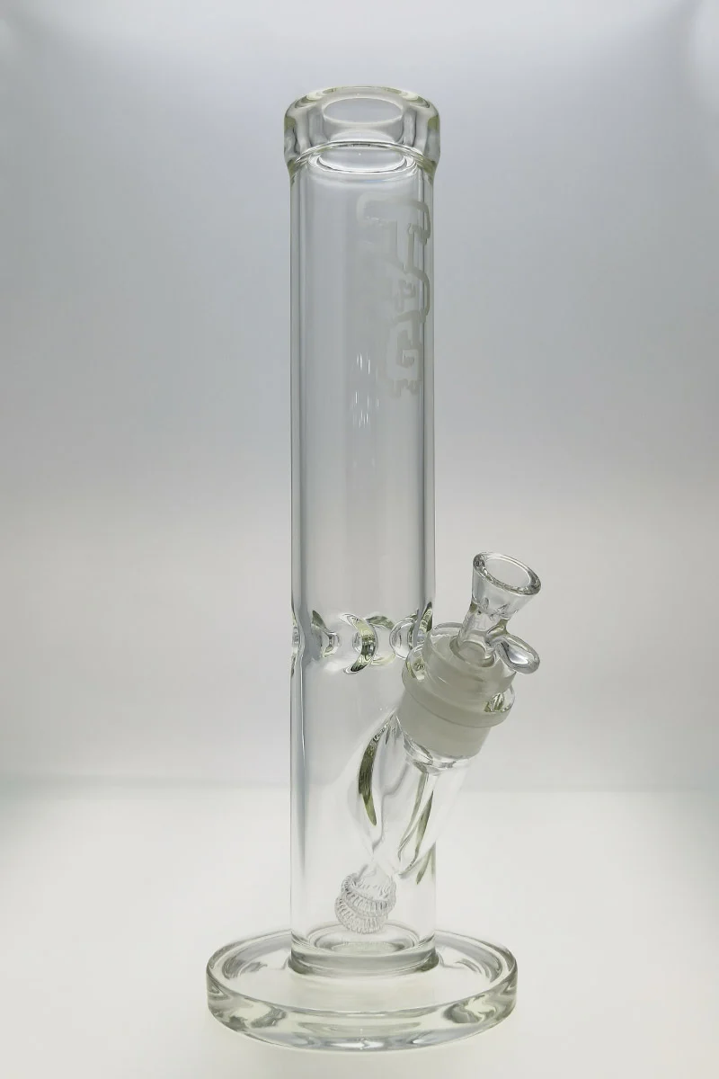 TAG - 16" Straight Tube Bong 65x7MM - 28/18MM Downstem (4.25") - Image 4