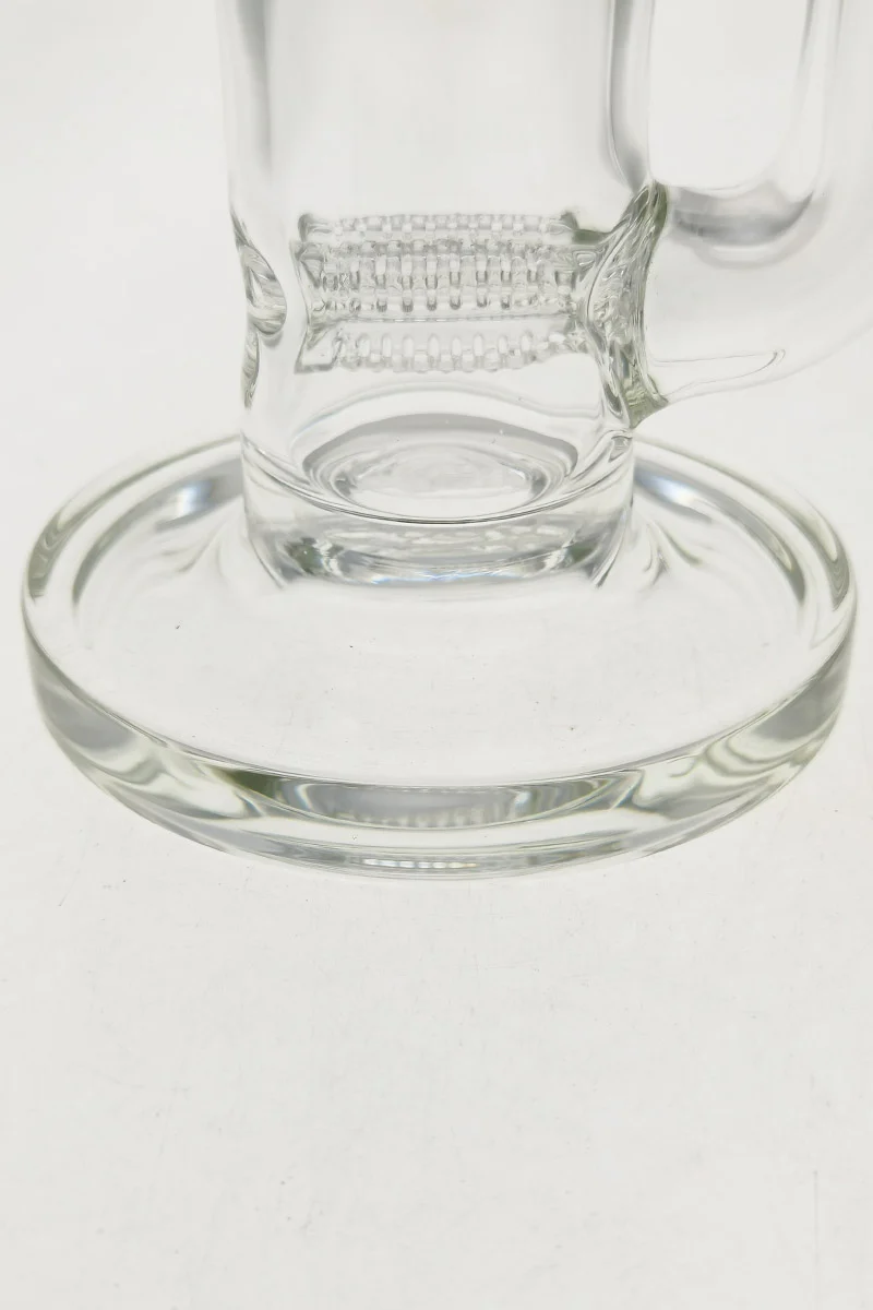 TAG - 16" Super Slit Gridded Triple Inline to Helical Dome Splash Guard Bong 44x4MM (18MM Female) - Image 28