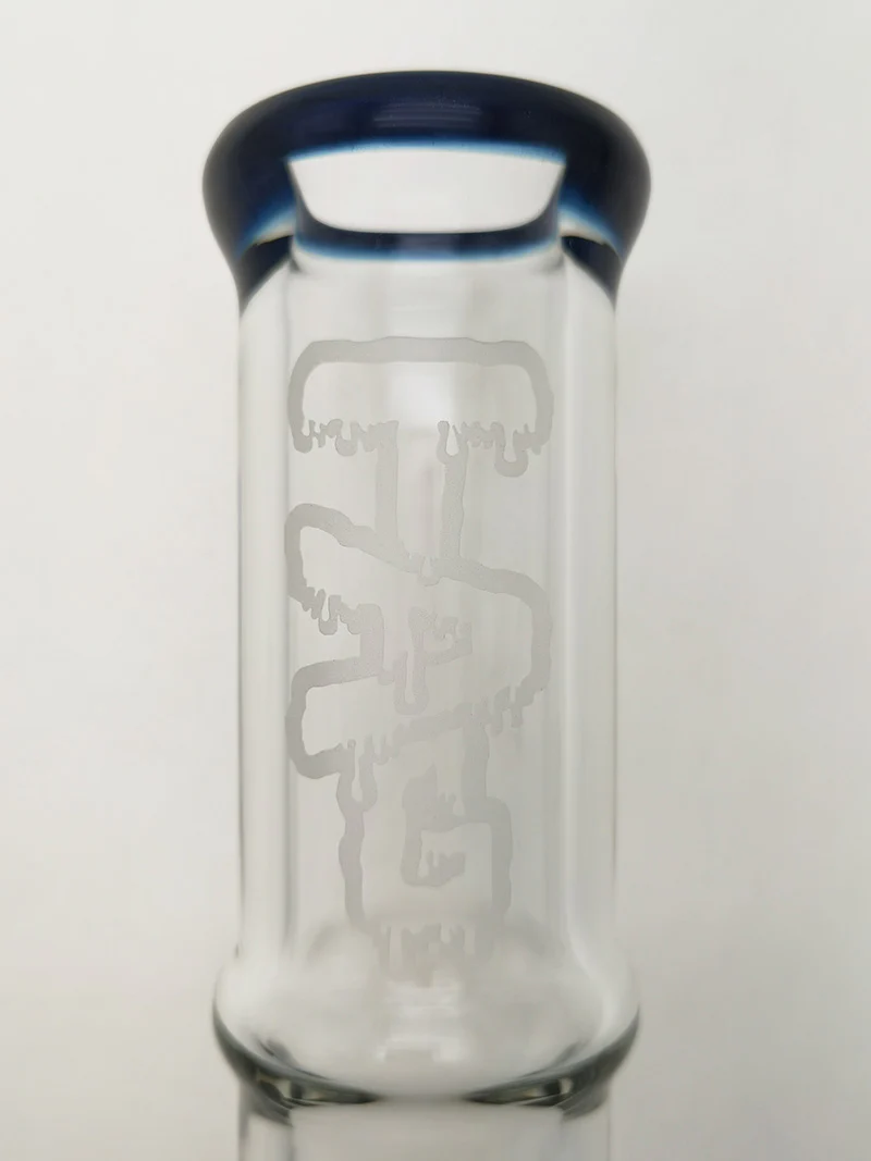 TAG - 15" Beaker Bong Bamboo 50x7MM (4.50") 18/14MM Downstem - Image 11
