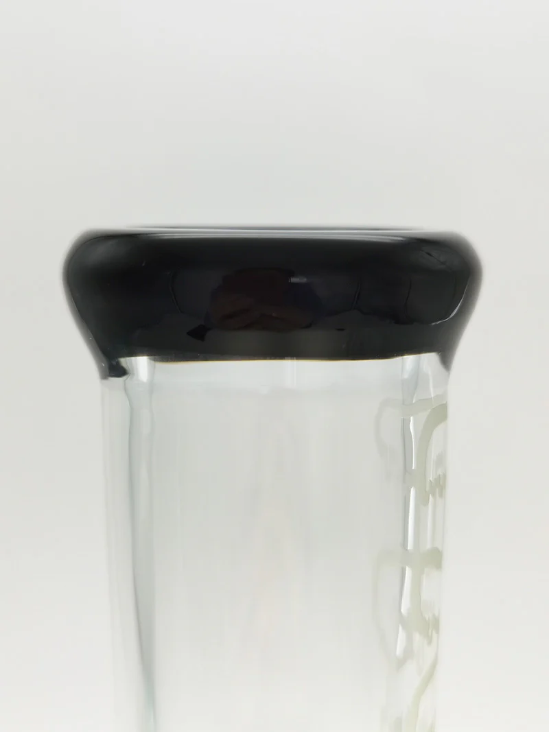 TAG - 15" Beaker Bong Bamboo 50x7MM (4.50") 18/14MM Downstem - Image 23