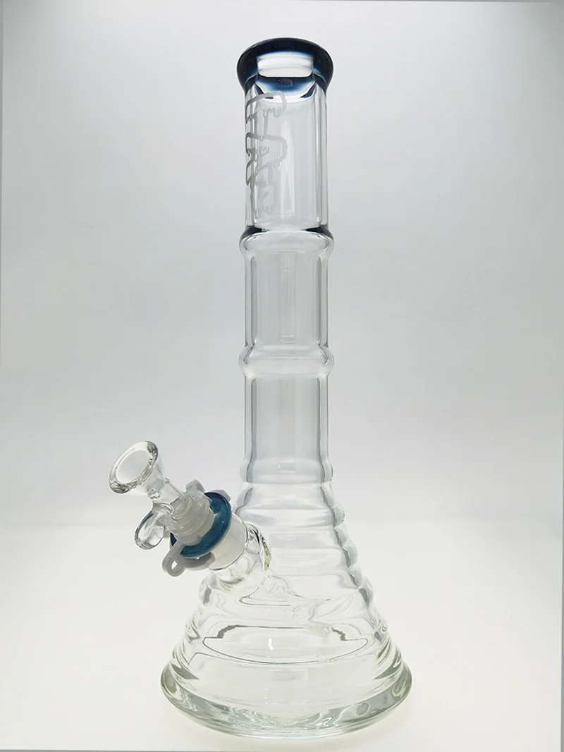 TAG - 15" Beaker Bong Bamboo 50x7MM (4.50") 18/14MM Downstem - Image 38