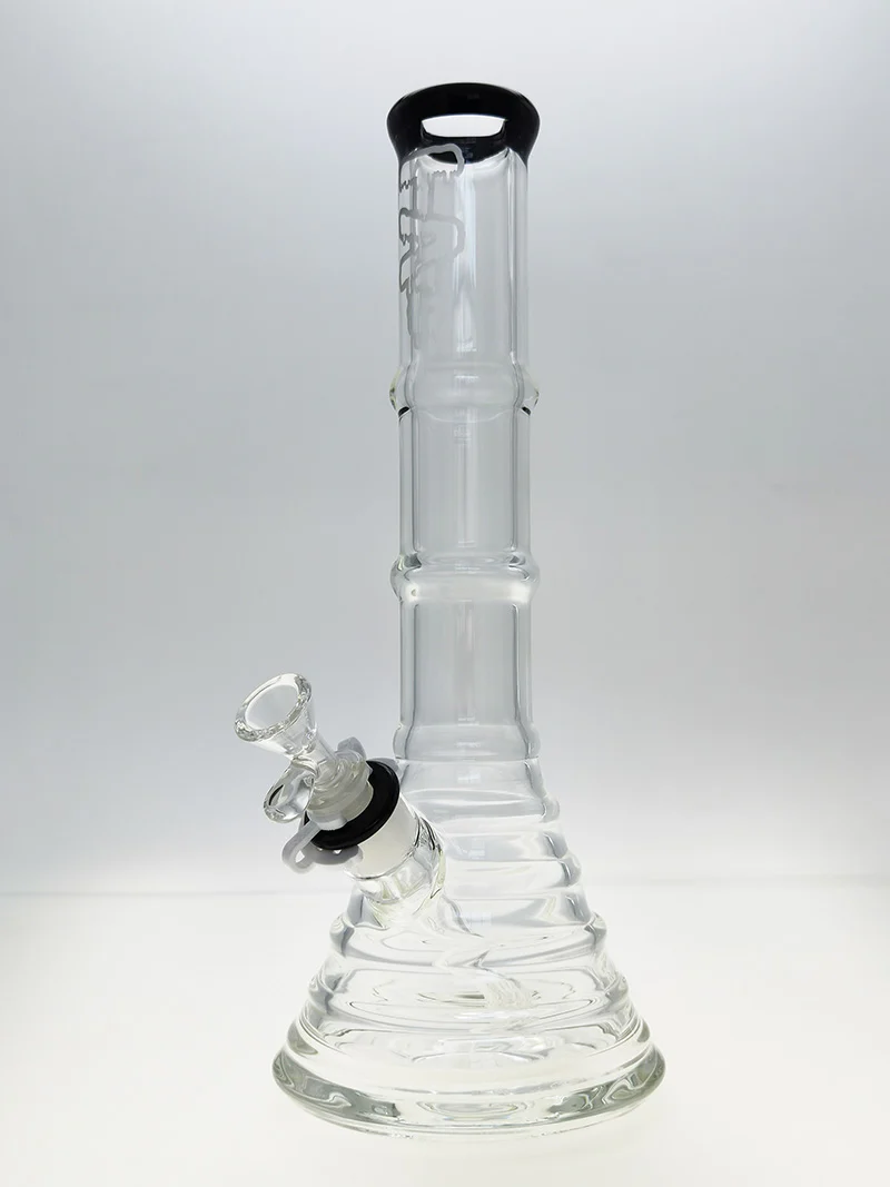 TAG - 15" Beaker Bong Bamboo 50x7MM (4.50") 18/14MM Downstem - Image 44
