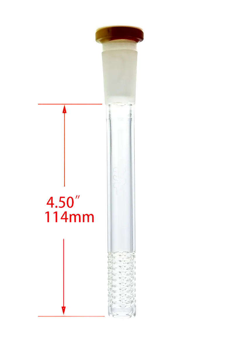 TAG - 18/14MM 10 Row x 2 (60 Hole) Open End Gridded Super Slit Downstem - Image 8