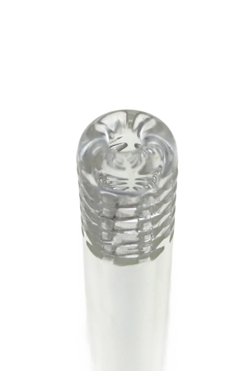 TAG - 18/14MM Open End Bong Downstem - 6 Row x 3 (54 Hole) Multiplying Super Slit - Image 4