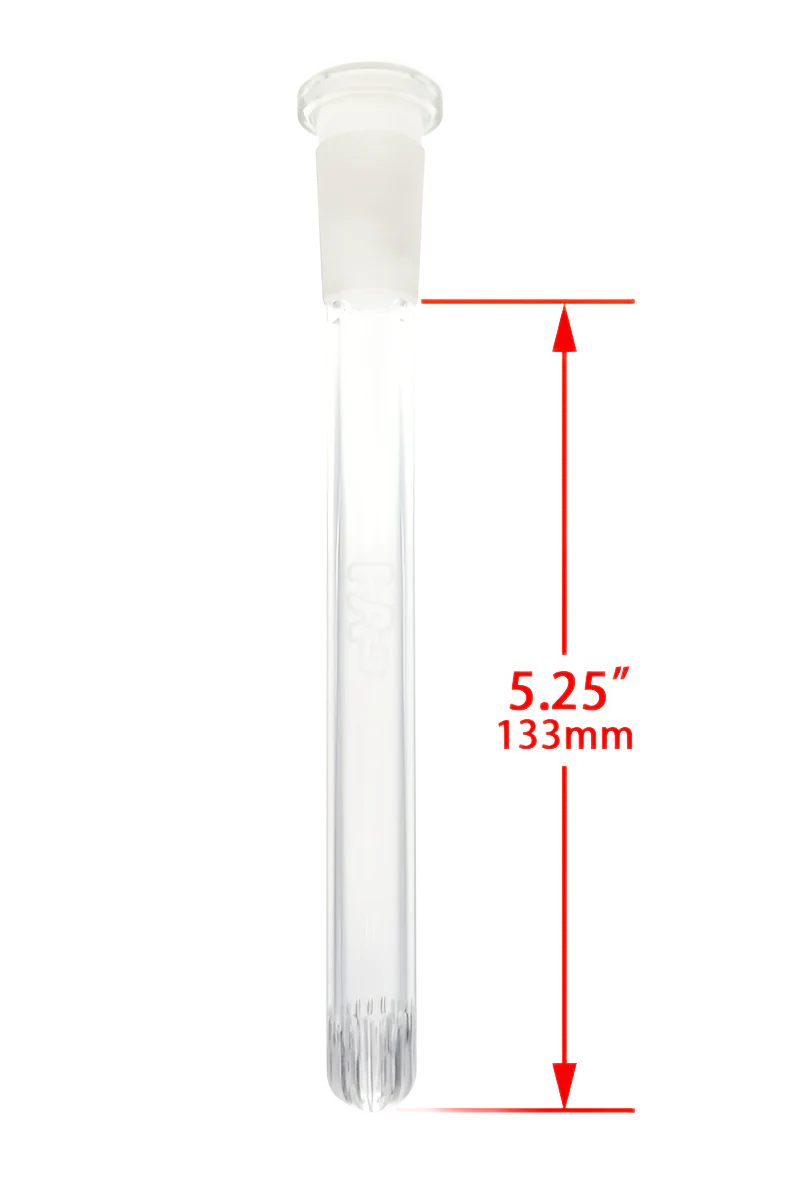 TAG - 18/14MM Closed End Rounded Showerhead Bong Downstem - Image 15