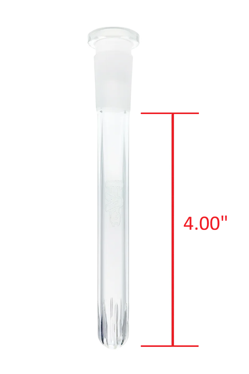 TAG - 18/14MM Closed End Rounded Showerhead Bong Downstem - Image 8