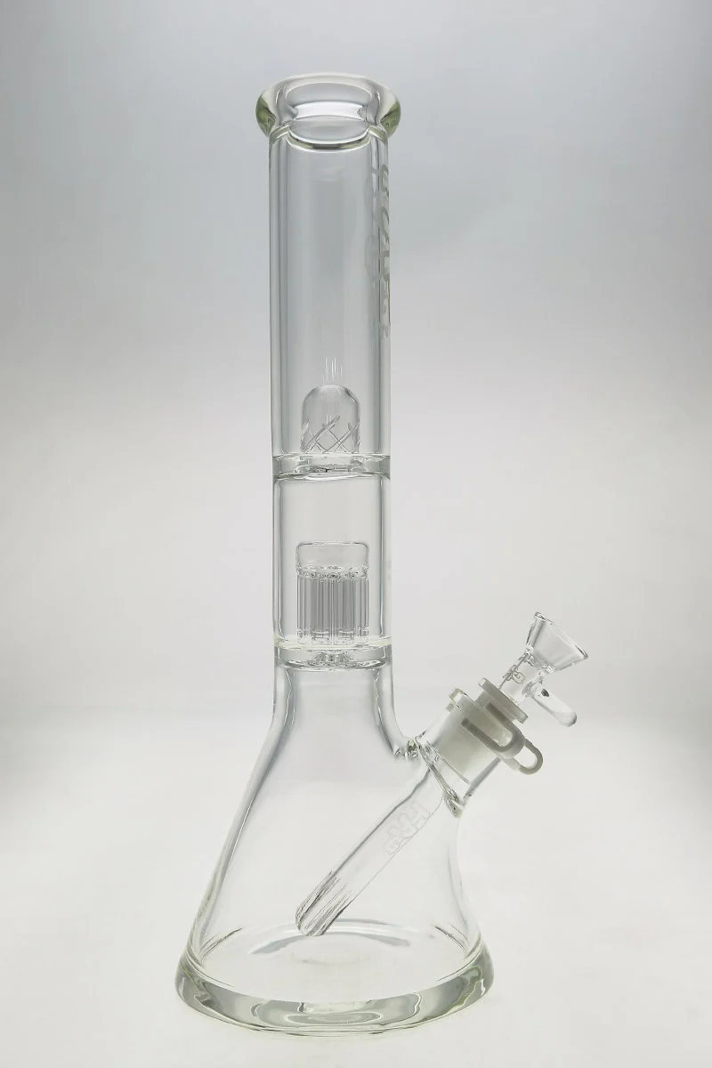 TAG - 18" Beaker Bong No Ice Pinches 50x7MM - 18/14MM Downstem (4.50") - Image 12