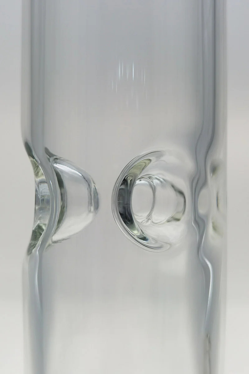 TAG - 18" Straight Tube Bong 50x5MM - 18/14MM Downstem (4.00") - Image 9