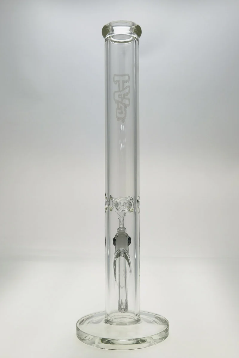 TAG - 18" Straight Tube Bong 50x7MM - 18/14MM Downstem (4.00") - Image 4